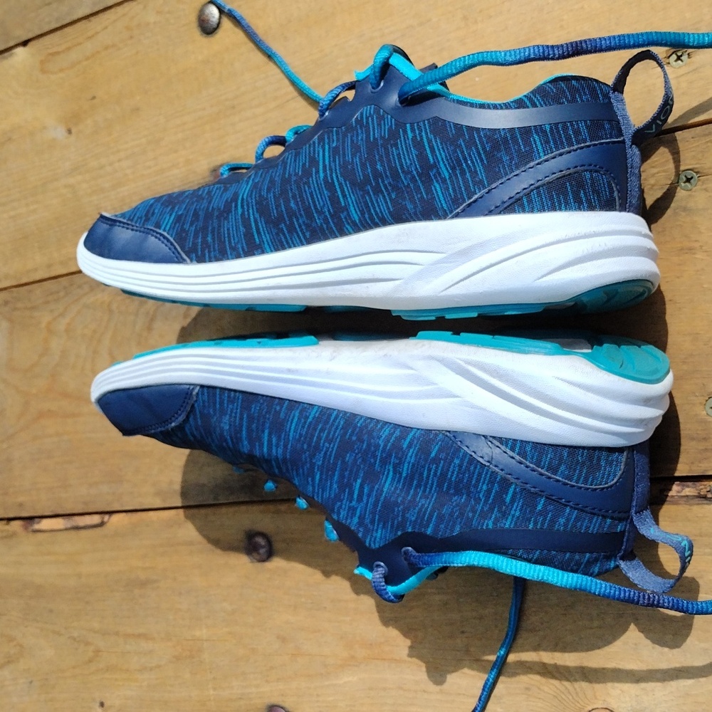 Vionic Women's Agile Fyn Size 8 Lace Up Shoes Low Top Sneaker Blue - Picture 5 of 10